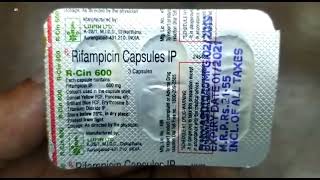 RCin 600mg Capsule  Rifampicin 600mg Capsule  RCin 600mg Capsule Uses Dosage Review Hindi [upl. by Ajssatsan]