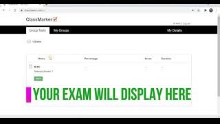 How to use classmarker online exam [upl. by Leiser]