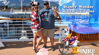 Disney Cruise Vlog  Day 1  Embarkation Day  Disney Wonder Sept 2022  Alaskan Cruise [upl. by Jamesy]