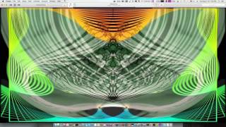 projectM visualizer iTunes plugin demo [upl. by Rani]