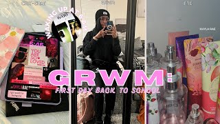 GRWM First Day Back to School after winter Break  Extremely Realistic  Khyla Rae ✰ [upl. by Graniah]