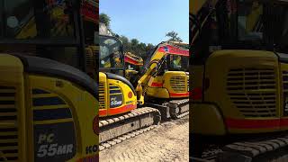 5 Tonne Midi Diggers 🤩 trending komatsu machinery digger excavator [upl. by Haerr407]