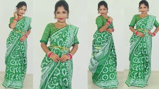 Durga Ashtami 2024 Saree Wearing Made EASY with Atpoure Saree Tips [upl. by Hannan175]