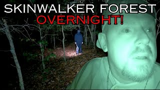 TERRIFYING CAMPING EXPERIENCE  SKINWALKER FOREST [upl. by Rimidalb]