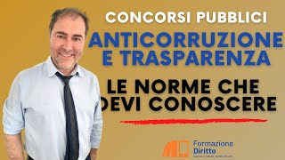 Anticorruzione e Trasparenza Le norme che devi conoscere [upl. by Leid983]