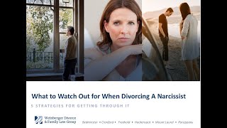 Divorcing A Narcissist 5 Strategies for Getting Through It [upl. by Hanley310]