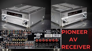 Pioneer AV Receiver  120 watts per channel 7  High powerAVR  2007 model  Made in Malaysia [upl. by Eromle]