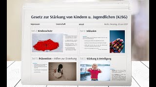 KJSG Was ist neu Allgemeines Teil 1 [upl. by Battiste]