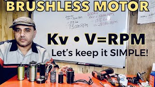 Basic Understanding of RC Brushless Motor Kv and how to select a motor for your RC [upl. by Imoyn]