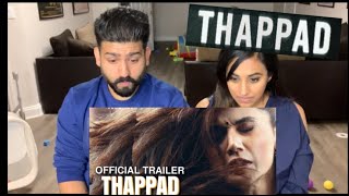 Thapad Trailer Reaction  Tapsee Panuu Anubhav Sinha  RajDeepLive [upl. by Airdnassac]