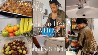 Speedy Clean with Music  No Talking  Weekly Vlog  Cooking amp Cleaning Motivation  Life over 50 [upl. by Gnaig185]