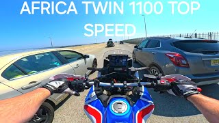 AFRICA TWIN 1100 POV FAST RIDE [upl. by Marrissa34]