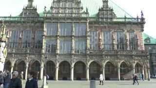 STADT BREMEN  RUNDGANG  ALTSTADT  RATHAUS [upl. by Nyladnek]