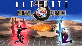 UMK3 SNES  ULTIMATE MORTAL KOMBAT 3 SUPER NINTENDO  SEKTOR GAMEPLAY [upl. by Eimarrej]