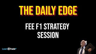 Lets trade the F1 Strategy Live [upl. by Yenrab]