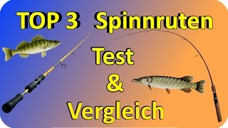 Spinnruten TEST amp Vergleich  Top 3 Spinnruten TestberichtKaufempfehlung [upl. by Ilrebmyk628]