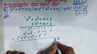 Multiplication over Galois Field  Cryptography  nepalilanguage [upl. by Jarin]