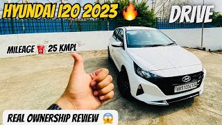 hyundai i20 sportz 2024 petrol mileage test amp Drive ⛽️🤑 Tushar Arora [upl. by Alyahc]