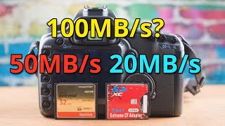 Canon 5D Mark II Compact Flash Memory Card Requirements for Magic Lantern amp SD to CF Adapter [upl. by Sedrul]