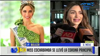 Juliana Barrientos representará a Bolivia en el Miss Universo 2024 [upl. by Linskey]