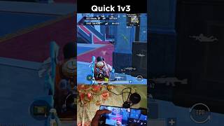 Quick 1v3 Handcam sahilplayz bgmi [upl. by Aleac]