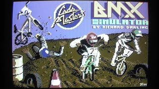 Simulator September 28 BMX Simulator C64800XLC16CPCSpectrumMSXSTAmiga [upl. by Nuavahs]