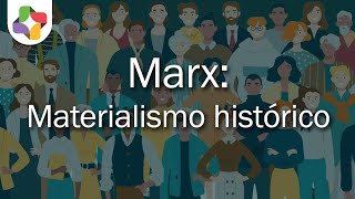 Marx el materialismo histórico  Sociología  Educatina [upl. by Eelrihs661]