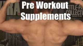 Pre Workout Supplements What I Currently Take Creatine Beta Alanine Citrulline Malate etc [upl. by Sorips]