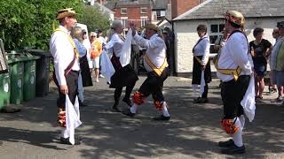 Shakespeare Morris dance quotValentine  BidfordonAvonquot at Bromyard Folk Festival 2023 [upl. by Aldarcy408]