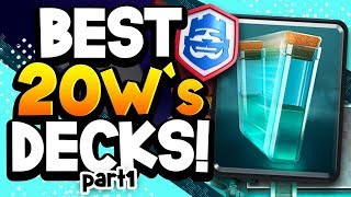 BEST DECK for CRL 20 WIN CHALLENGE Part 1 [upl. by Ehctav774]