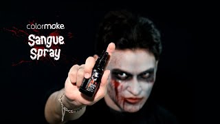 Tutorial  SANGUE SPRAY COLORMAKE [upl. by Adnaval]