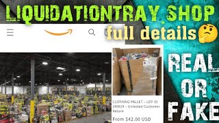 liquidation tray reviews  liquidationtray shop reviews  liquidationtray real or fake review [upl. by Ahsinrad]