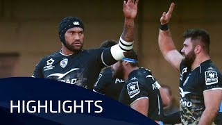 Montpellier v Glasgow Warriors P3  Highlights – 16122017 [upl. by Robin]