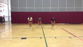 Varsity  Belleville High School floor cheer [upl. by Javed]