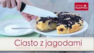 Ciasto z jagodami 🍰 🫐  Dorota Kamińska [upl. by Myna]