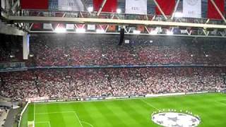 AFC Ajax vs Dinamo Kiev  Amsterdam Arena  André Hazes  Bloed zweet en Tranen [upl. by Artemis]