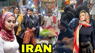 IRAN  Life in the MOST SANCTIONED COUNTRY in the World  Exploring Tagish bazar amp Tehrans Metro [upl. by Assenad]