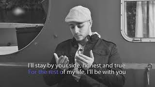 Maher Zain  For The Rest of My Life  Vocals Only   Lyric video  ماهر زين [upl. by Nyliahs]