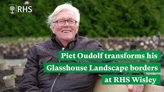 Piet Oudolf transforms his Glasshouse Landscape borders at RHS Wisley  The RHS [upl. by Ymmat495]