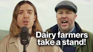 Relatable farmers PROVE that dairy is ethical sorry vegans [upl. by Iatnahs94]