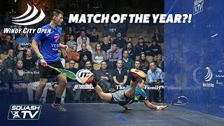 Squash MATCH OF THE YEAR CONTENDER  Rodriguez v Lee  Extended Highlights [upl. by Hirst882]