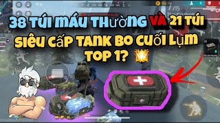 Maxin Tank Bo  Cầm 38 túi máu thường và 21 túi máu siêu cấp tank bo cuối lụm top 1 [upl. by Aenert122]