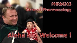 Aloha and Welcome to General Pharmacology [upl. by Aikahs]