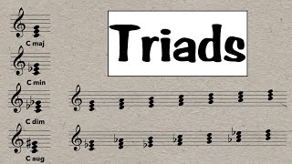 Triads Everything You Need To Know [upl. by Ruenhcs]