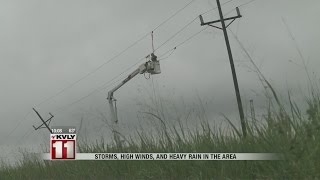 News Storm leaves parts of Lisbon and Gwinner North Dakota damaged [upl. by Yesiad]