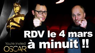 Annonce de notre live pour les Oscars 2018 [upl. by Anuqahs]