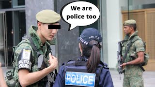 Singapore Police but in the Military [upl. by Ire307]