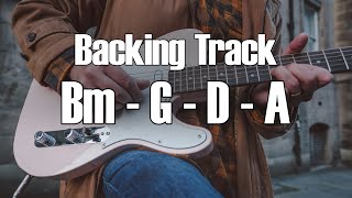 Rock Guitar Backing Track  B minor  Backing Track For Practise And Jam [upl. by Venable]