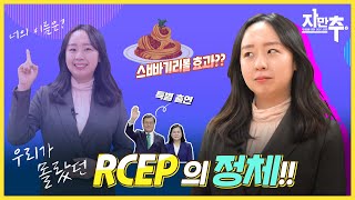 당신이 몰랐던 RCEP의 정체 진짜가 나타났다  자만추 [upl. by Anomor305]