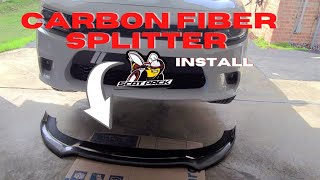 Dodge Charger Scat Pack Splitter Install [upl. by Marigolde745]